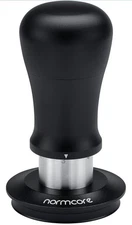 Normcore 53.3mm Espresso Tamper V5, Spring-loaded Coffee Tamper Titanium Pvd Blk