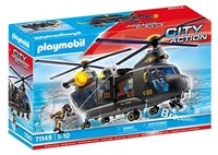 Playmobil City Action Polizei Swat Rettungshelikopter 71149
