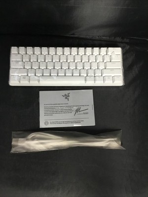 Genuine Razer Huntsman Mini (RZ03-03393300-R3U1) Wired Gaming Keyboard - WHITE