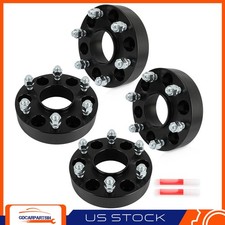 4 1.5 6x135 To 6x5.5 Hub Centric Wheel Adapters 14x1.5 For Ford To Chevy Rims