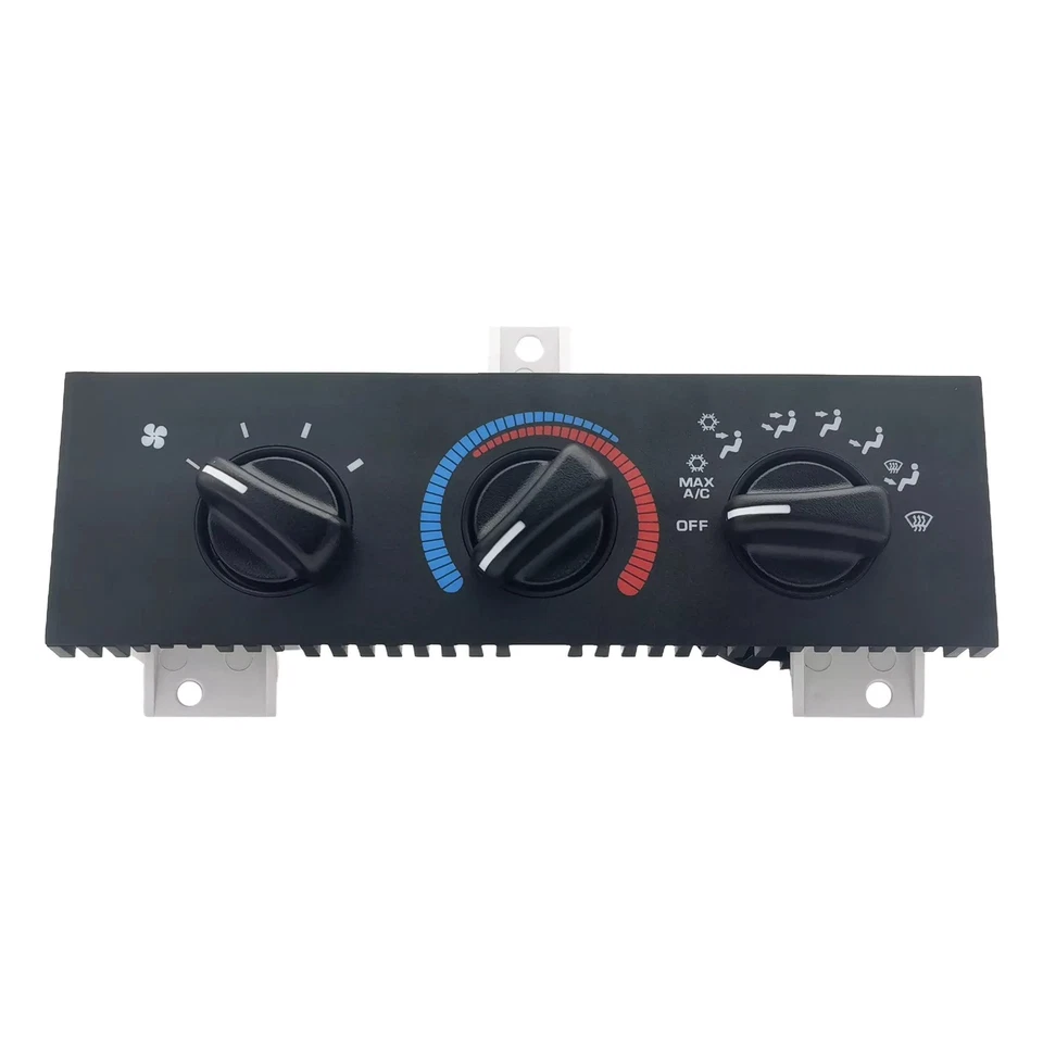 1pc A/C Heater Manual Climate Temp Control Panel For Dodge Ram Van 1998-2003 - Image 4 of 4