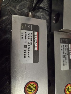 Rice Lake RLSSB-2K 2K lbs Load Cell Sensor 2.001 mV/V Cable Termination