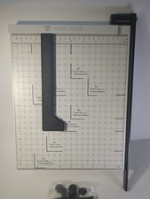 Zequan Guillotine Paper Cutter, 12 " Heavy Duty Guillotine, 12 Sheet Capacity