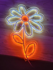LED Flower Wall Light White, USB 5V 6W, Indoor Children’s, Wall Mounted 890438