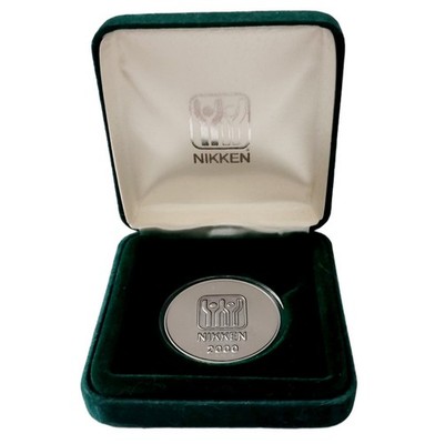 Nikken Super Mini 2000 Cased N Magnetic Coin Which Splits Into Rare With Case