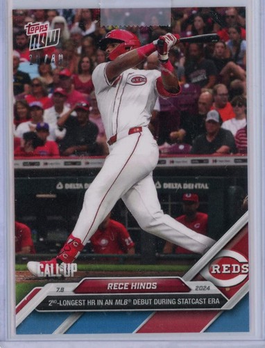 2024 Topps Now 401 Rece Hinds