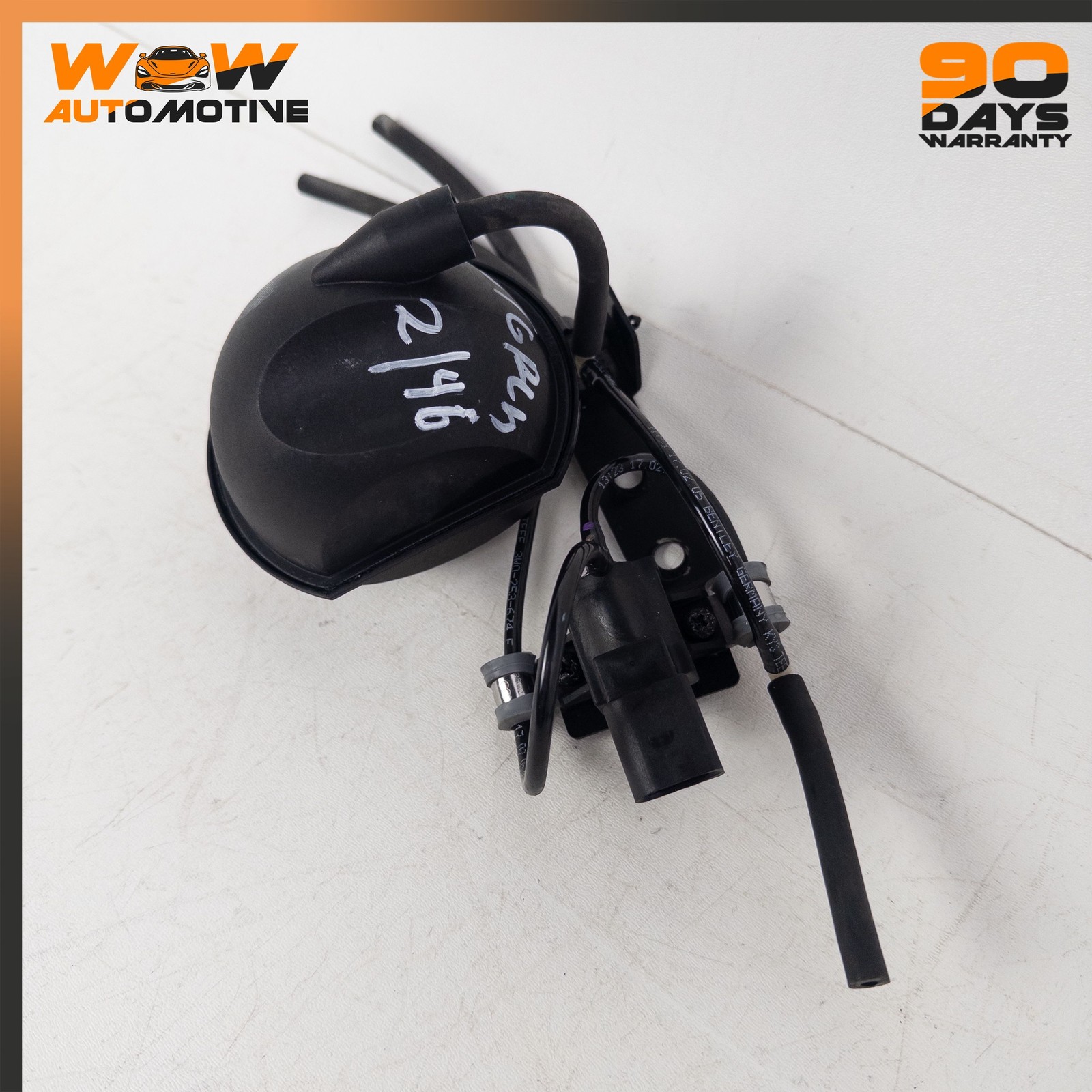 04-10 BENTLEY CONTINENTAL GT REAR LEFT EXHAUST SOLENOID VACUUM TANK OEM