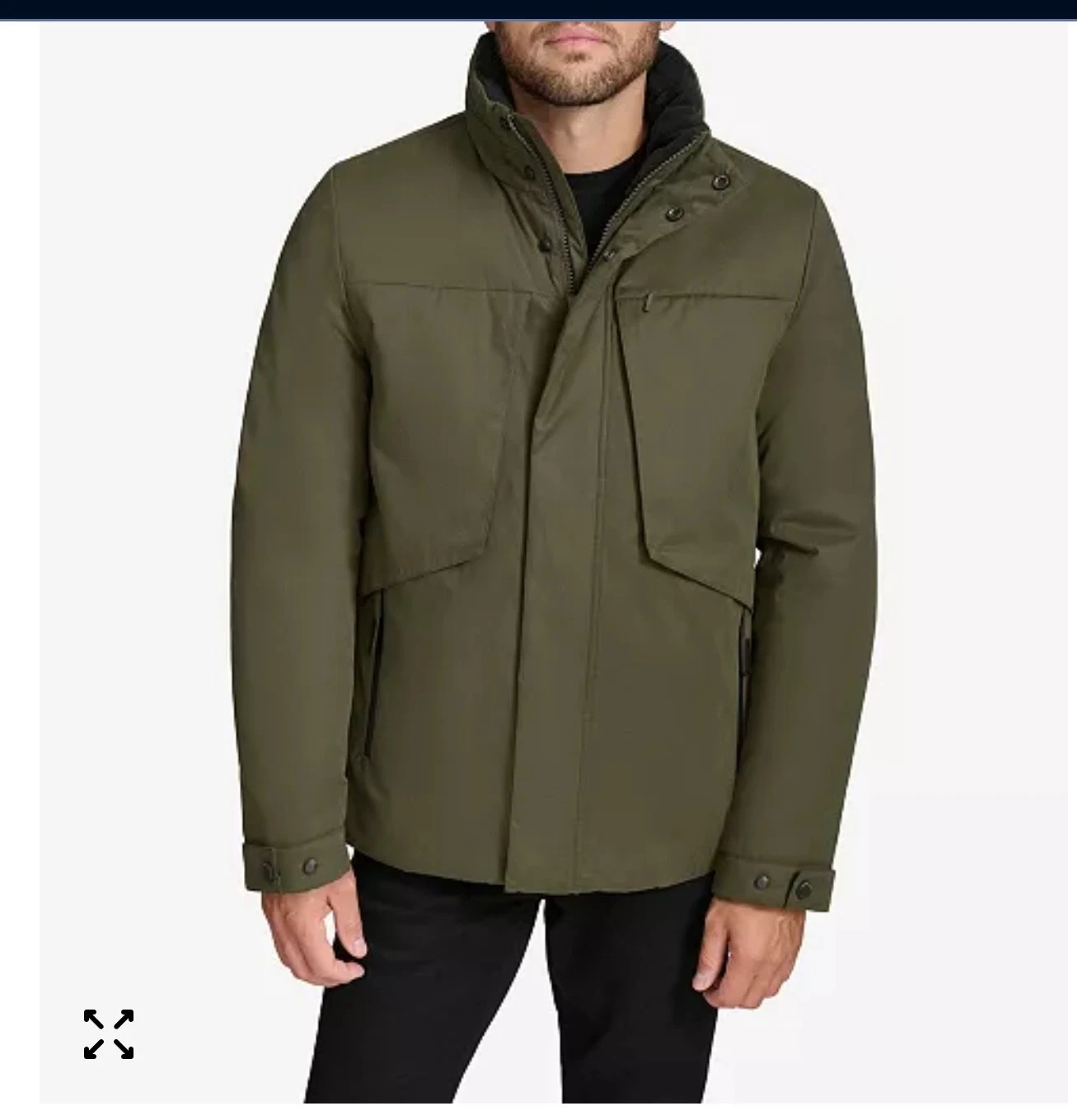 Andrew Marc Coober Thermore Insulated Jacket Green Men’s XL