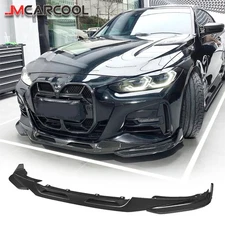 Real Carbon Fiber Front Bumper Lip Splitter For BMW G22 G23 M440i M-Sport 21-25