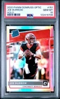 122419708 Joe Burrow 2020 Panini Donruss Optic #151 Holo Prizm Rookie RC PSA 10