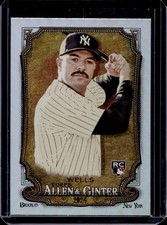 2024 Topps Allen & Ginter Austin Wells RC Silver Portrait Rookie #53 Yankees