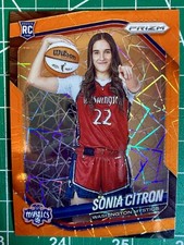 2025 Panini Prizm WNBA - Rookie Variation Sonia Citron #148 Orange Velocity...