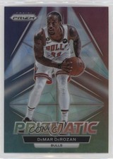 2022-23 Panini Prizm Prizmatic Silver Prizm DeMar DeRozan #12 17l9