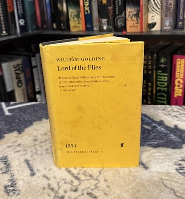 Lord of the Flies - William Golding (HC) Faber First Library Edition/Print, FAIR