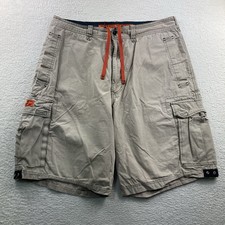 Vintage Abercrombie And Fitch Paratroops Cargo Shorts Men Large Tan Paratrooper