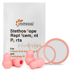 Stethoscope Ear Tips Diaphragm Kit Replacement For Classic 3 Cardiology 3 4 Pink