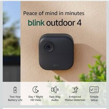 Outdoor 4 Newest Model , Wire-Free Smart Security Camera, Two-Year Battery Life