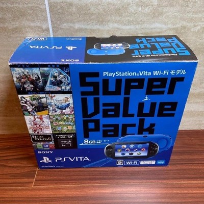 PSVita 2000 Super Value Pack blau/schwarz 3959 aus Japan