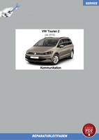 VW Touran (15 ➤) Reparaturanleitung Kommunikation Radio Navi PDF