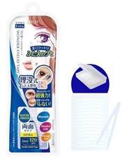 D-UP Wonder Eyelid Tape Extra 120pcs for Saggy Eyes, Double Eyelid 