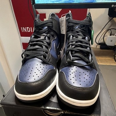 Nike Dunk High Fragment Tokyo US M Sz 9.5 Midnight Navy Black White DJ0383-400