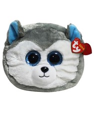 Ty Gear- Slush the Husky Dog, Glitter Eyes, Purse, MWMT