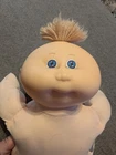 Vtg 14" Preemie Cabbage Patch Blue Eyes Yarn Hair 1978-1982 Head Mold 1 Coleco