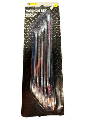 NEW Pro Essentials Wrench Set Standard 3/8, 7/16, 1/2, 9/16, 5/8  Drop Forged