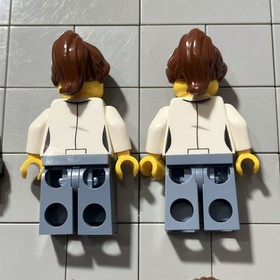 LEGO CITY VOLCANO EXPLORER FEMALE SCIENTIST MINIFIGURE Lot Of 4 60120 H1 2