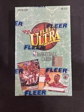 1992-93 Fleer Ultra Basketball Wax Box