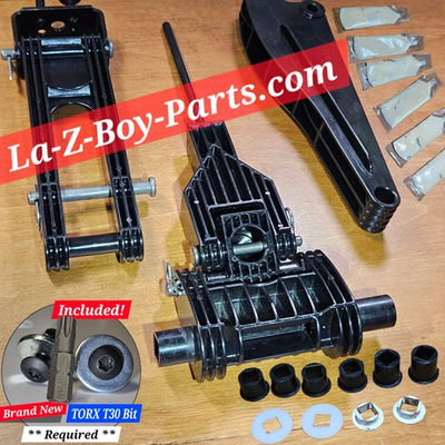 #ad La Z Boy OEM PLASTIC Cap Rod Toggle Guide Clevis Mount Lazy Power Recliner Parts $169.95