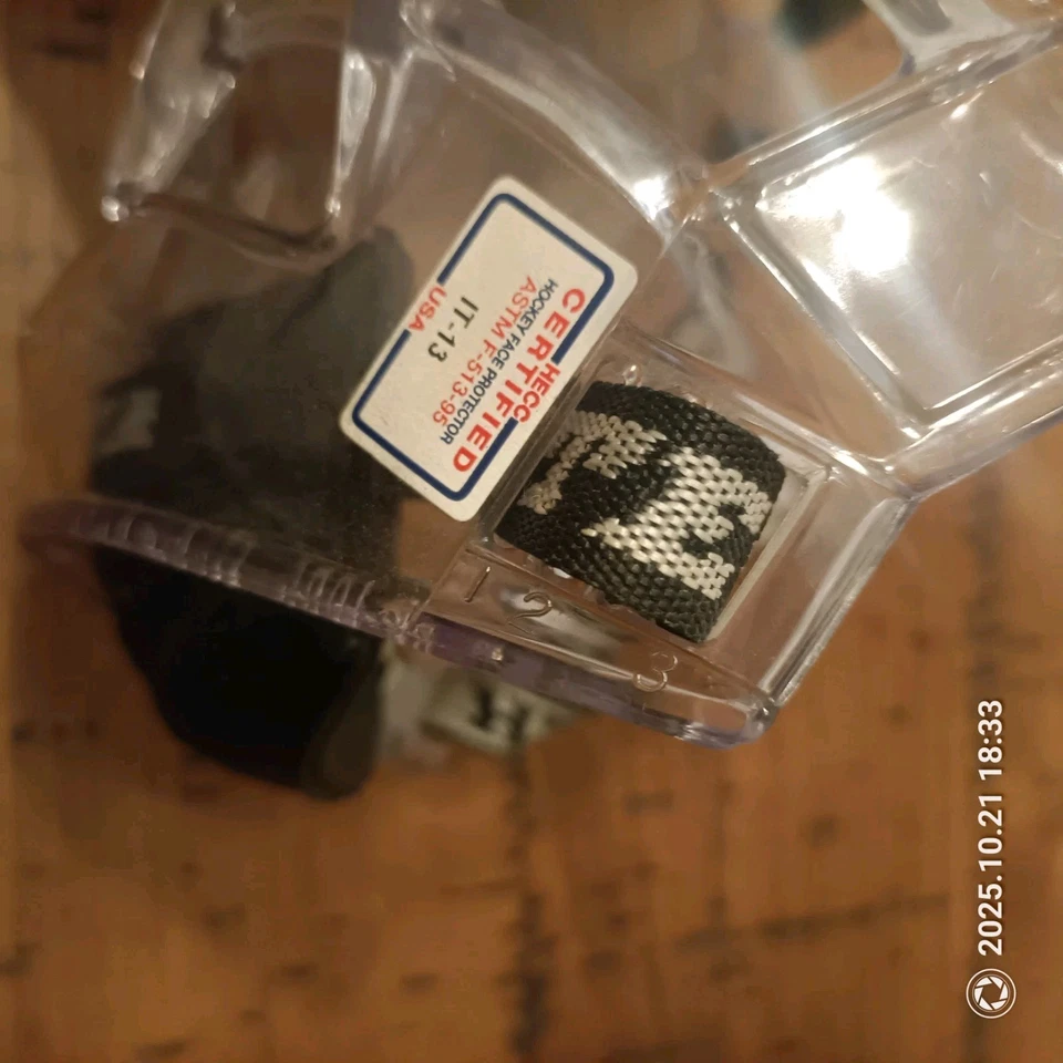 Itech Hockey Type 1 Concept 2 M90 Full Face Shield Visor Vintage B3 - Image 3 of 4