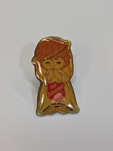 The Salvation Army 25th Anniversary Lapel Pin Doing The Most Good