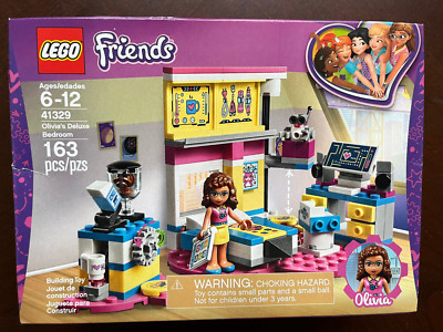 LEGO 41329 Friends OLIVIA'S DELUXE BEDROOM Robot Computer Coffee Machine SEALED