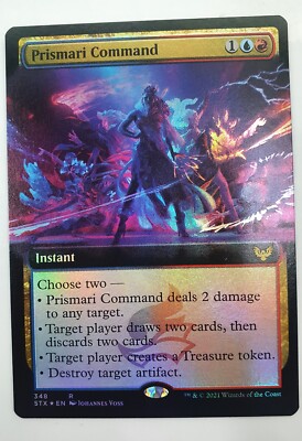 mtg prismari cards MTG Commander 2021 Deck