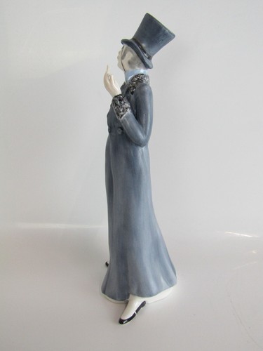 Coalport Made In England Bone China "The Rake" Figurine Height 28 cm - Unboxed - Picture 3 of 20