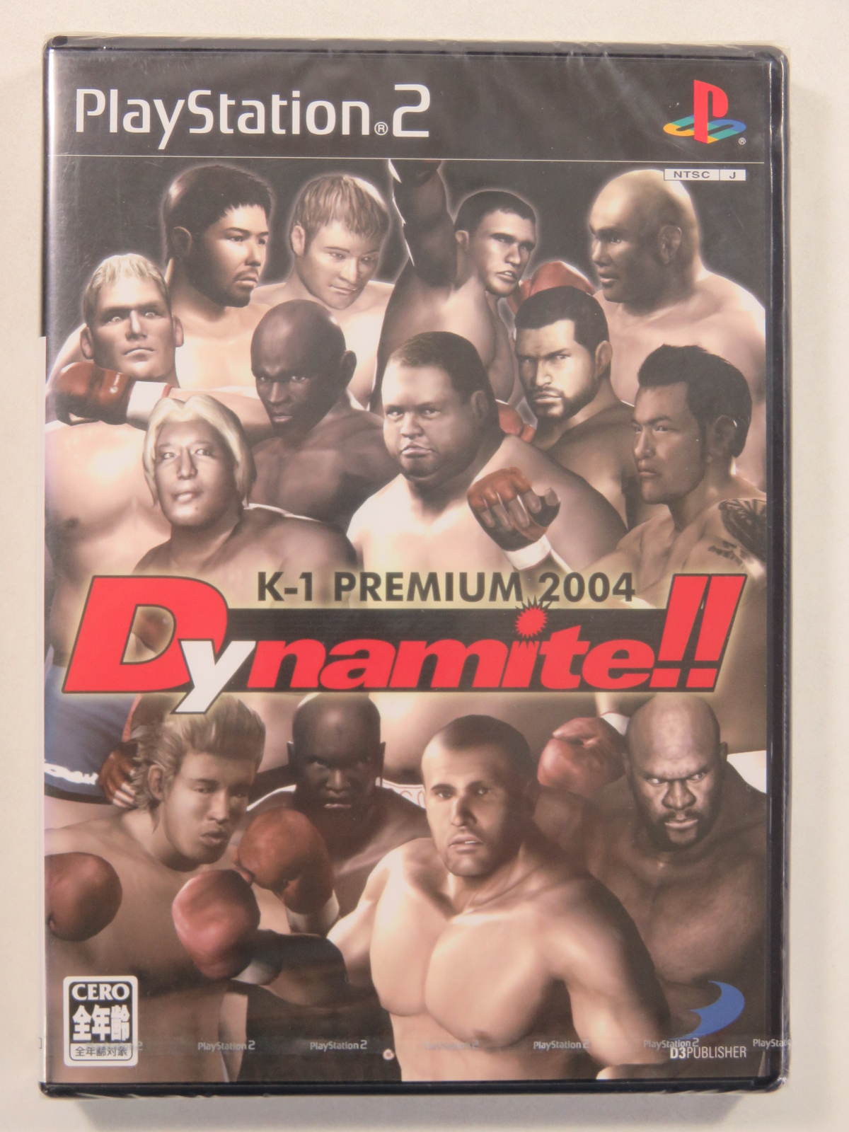 K-1 PREMIUM 2004 DYNAMITE!! SONY PLAYSTATION 2 (PS2) NTSC-JAPAN (NEUF - BRAND NE