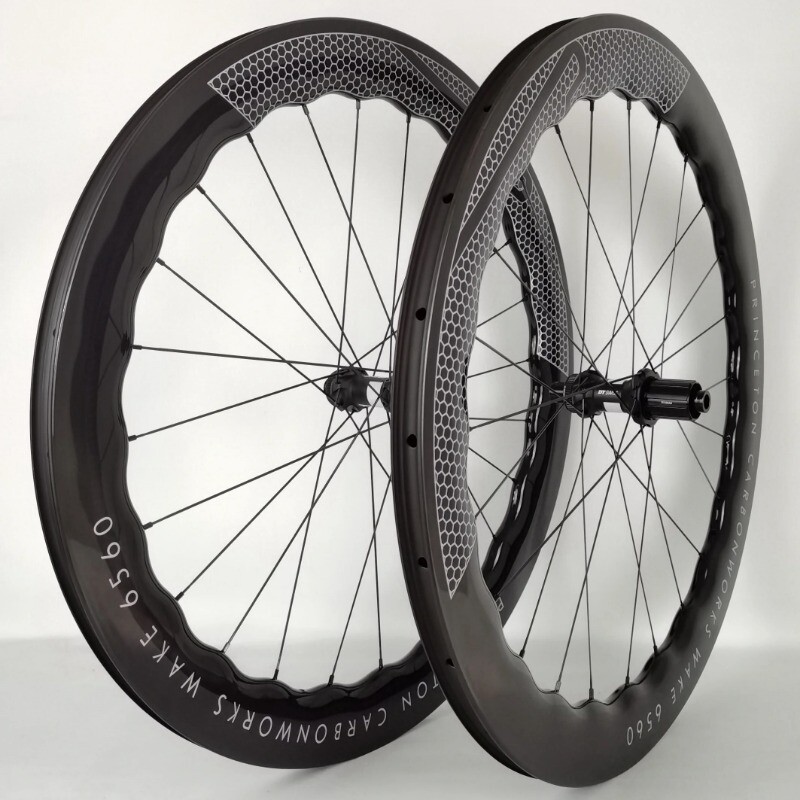 700C Carbon Fiber Road Bike Wheelset Disc Brake Tubeless Tubular