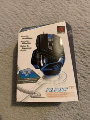 Mad Catz PC R.A.T. TE Gaming Maus Neu