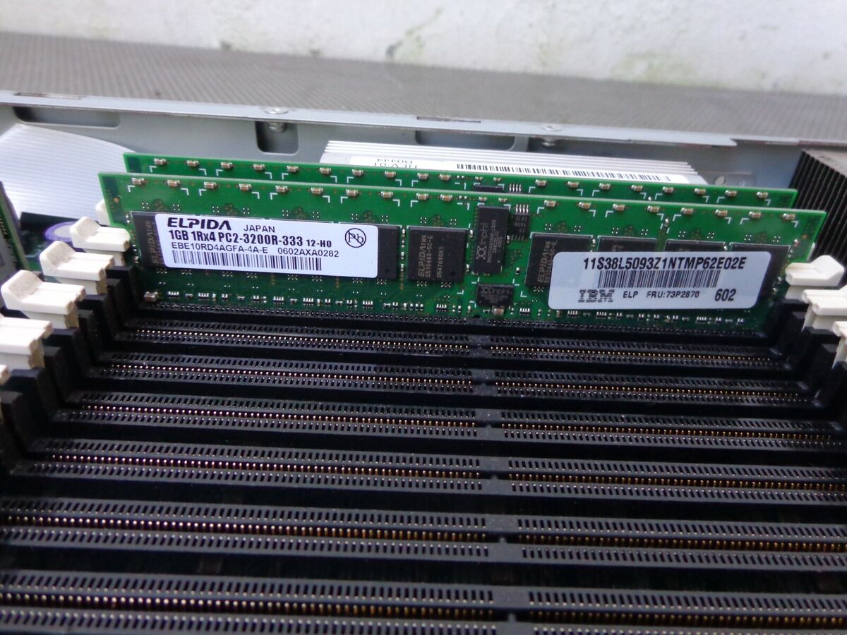 IBM XEON 3.0Ghz 2GB xSeries 336 e Server 25R5497 8837-E1U IBM XEON 3.0Ghz 2GB xSeries 336 e Server 25R5497 8837-E1U