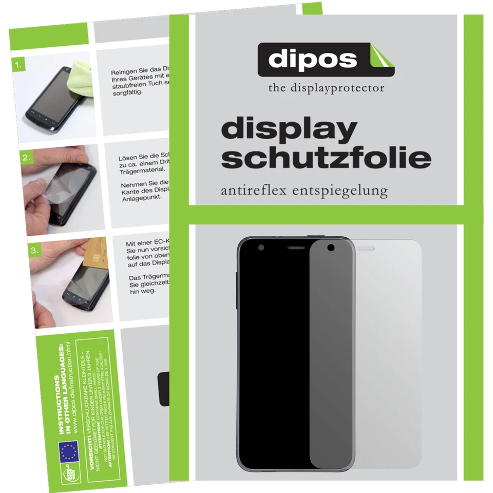 2x Schutzfolie für LG V20 matt Displayschutzfolie Folie dipos Displayfolie - Bild 1 von 1