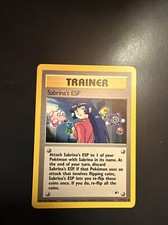Pokemon Trainer Sabrina’s ESP Gym Heroes 117/132 Uncommon ENG EX