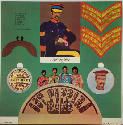 The BEATLES - Sgt. Pepper's Lonely Hearts Club Band 1967 MONO US