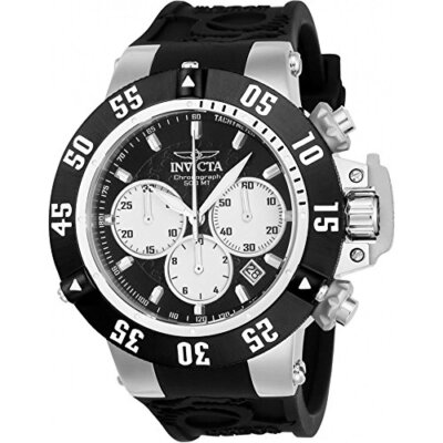 Invicta Men's 22919 Subaqua Quartz Chronograph Black, White Dial Watch