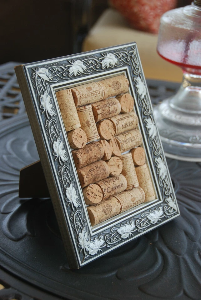 Wine Cork Board Desk Top Memo Board - Image 4 of 4
