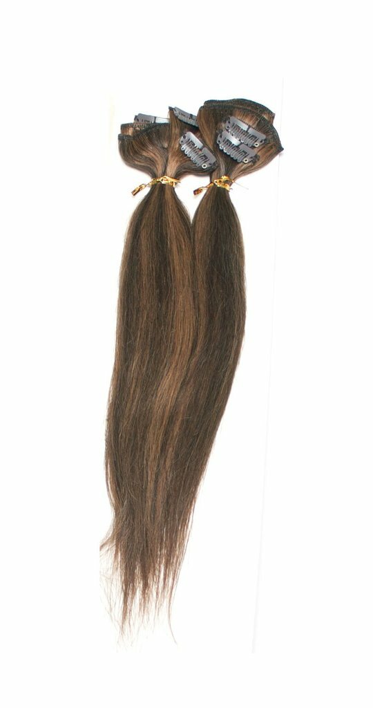#p4-30 Medium Brown Auburn mix