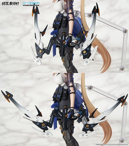 APEX ARCTECH SERIES PUNISHING GRAY RAVEN BIANCA MARI 1/8 PVC Action Figure - Picture 14 of 17