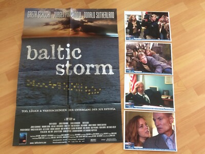 Filmposter + 4 Aushangfotos * Baltic Storm - M/S Estonia * 2003