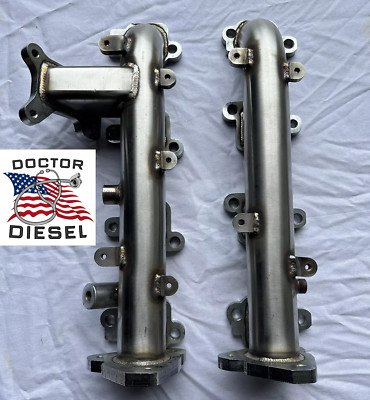 HIGH FLOW Turblar Exhaust Manifold For 17-24 Chevy GMC 6.6L Duramax Diesel L5P