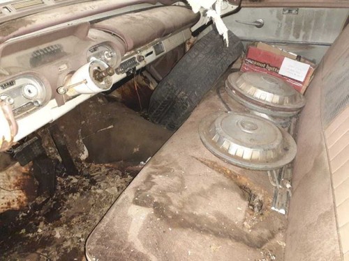 1957 MERCURY STEERING COLUMN WHITE DASH SHIFT 922809 - Picture 7 of 12